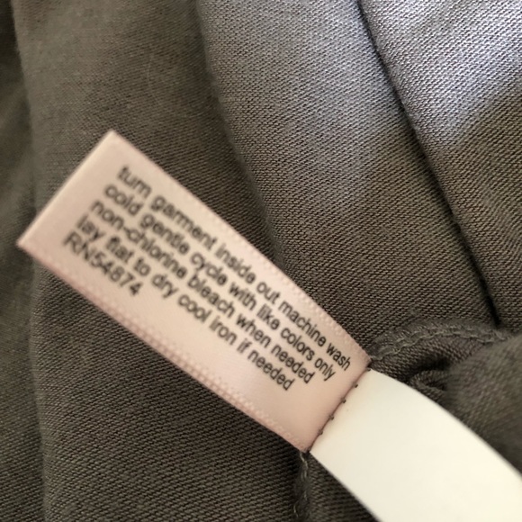 The Limited ,, gray wrap top - Picture 15 of 15